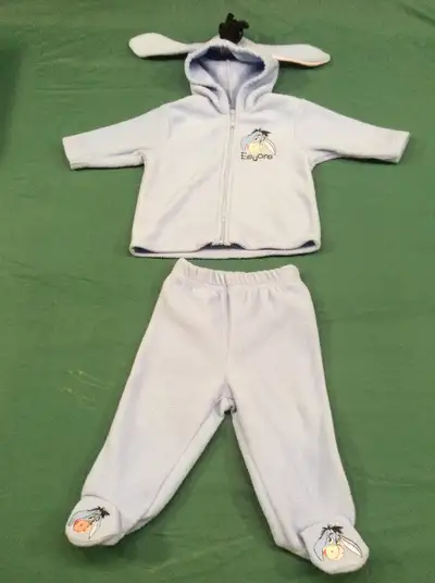 Disney's Eeyore outfit, 2 piece with hood,    size 6 months, View more