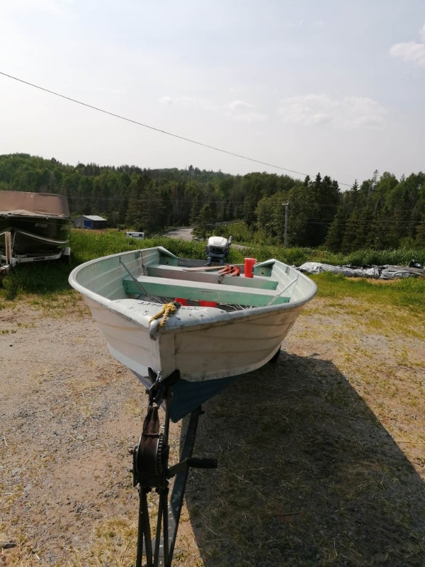 14 ft Aluminum boat, trailer and motor package Powerboats & Motorboats Sudbury Kijiji