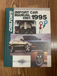 Chilton’s Import Car Manual 1991-1995