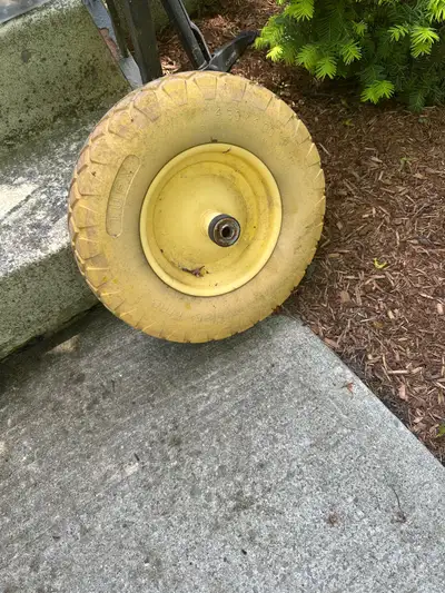 Flat free wheelbarrow tire, View more