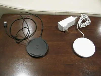 2 Belkin USB Cell Phone Tablet Wireless Charging Booster Pads, View more