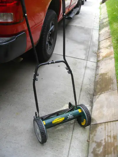 garden works push mower, View more