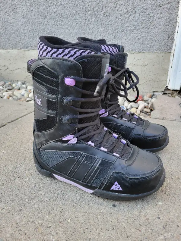 K2 snowboard Boots women size 10 in Snowboard in Edmonton - Image 4
