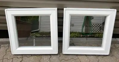 1 Petite fenêtre à battant et 1 fixe 23" x 22"1/4 neuves, View more