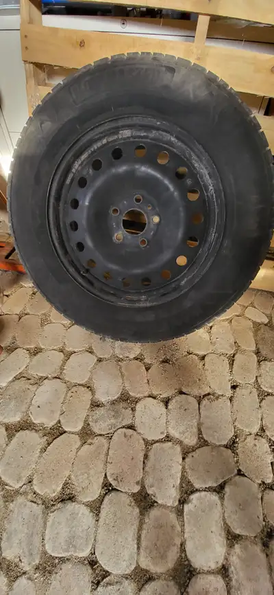 MotoMaster Winter Edge - Tire size is 265/60 R18 110T on steel rims used only two seasons then car w...