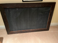 Custom Framed Chalkboard