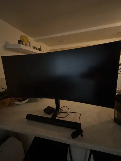 wide curved monitor, View more