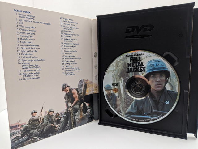 Full Metal Jacket Stanley Kubrick Collection DVD in CDs, DVDs & Blu-ray in Calgary - Image 2