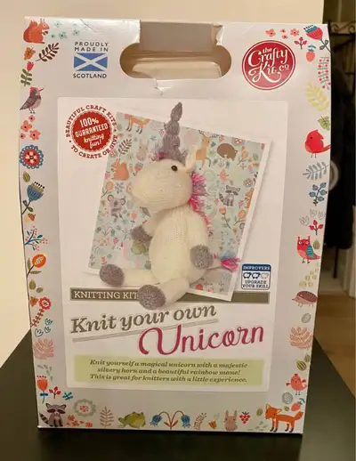 Knit Your Own Unicorn Knitting Kit, View more