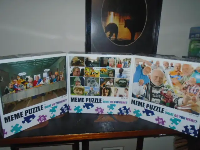 3 Meme 500 Piece Puzzle BUNDLE
