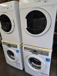 Stackable Washer. Stackable Dryer. Combo