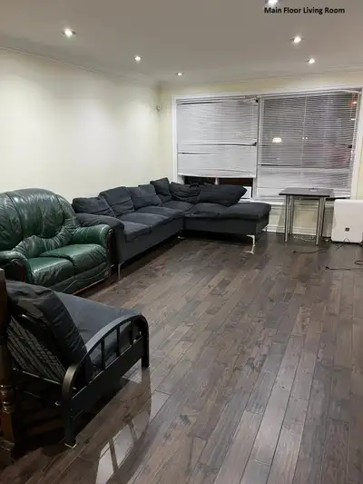 Main Floor 3 Bedroom whole Unit with Living, Dining, Kitchen
