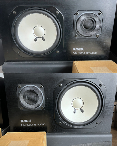 Yamaha NS-10M's w/ReCoil Pads & Spare Tweeters, View more