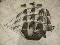Brass or Cast Iron Nautical Ship