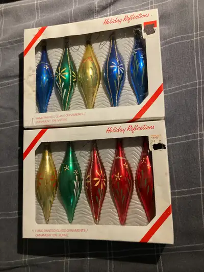 BOULES DE NOEL VINTAGE GOUTTES, View more