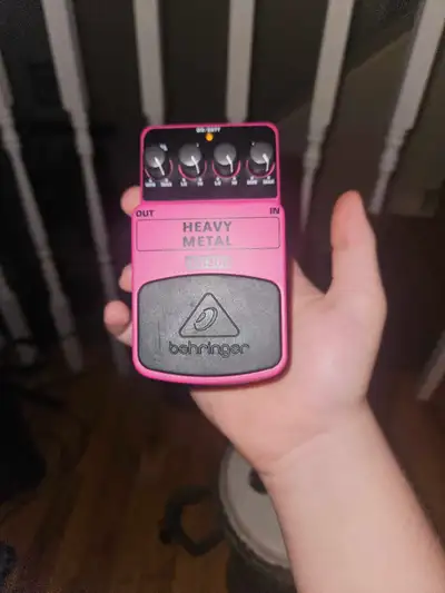I am looking to trade it for another pedal. Its a clone of the aptly named Boss HM-2 Heavy metal ped...