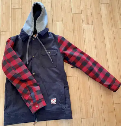 Burton snowboard/ski jacket and Bonfire snowboard/ski pants. Men’s size S. Jacket has multiple pocke...