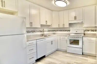 Bright Spacious Renovated open concept 2 Bedroom Apartment's, modern kitchen and bathroom cabinets,...