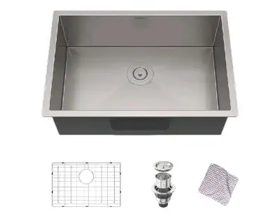 MENSARJOR Undermount Sink, 27" x 18", View more