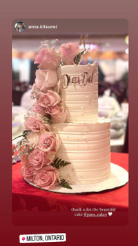Floral cake birthday anniversary weddings 