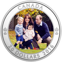 A ROYAL TOUR – 2016 $20  1 oz Pure Silver Coin – RCM