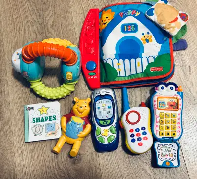 Baby/Toddler Learning Toy Lot – Fisher-Price, Sesame Street, View more