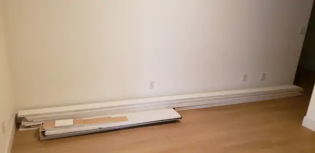 MDF 14' × 5"  primed baseboard lot for sale - 182 lf total in Windows, Doors & Trim in Calgary - Image 4