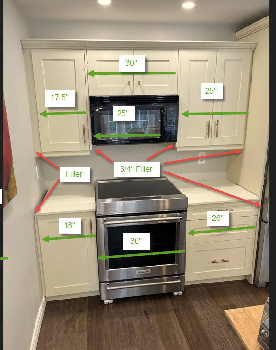 2024 Custom Shaker Kitchen Cabinets and Red Oak Island in Kitchen & Dining Wares in Barrie