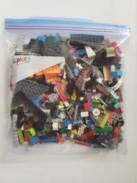 1 lbs LEGO Mixed parts and colors