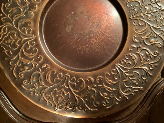 Vtg Talerz Sp-nia Rzemieslnicza Polish Copper PlateWall Art  in Home Décor & Accents in Belleville - Image 3