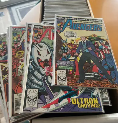Vintage Marvel Avengers comics run, View more