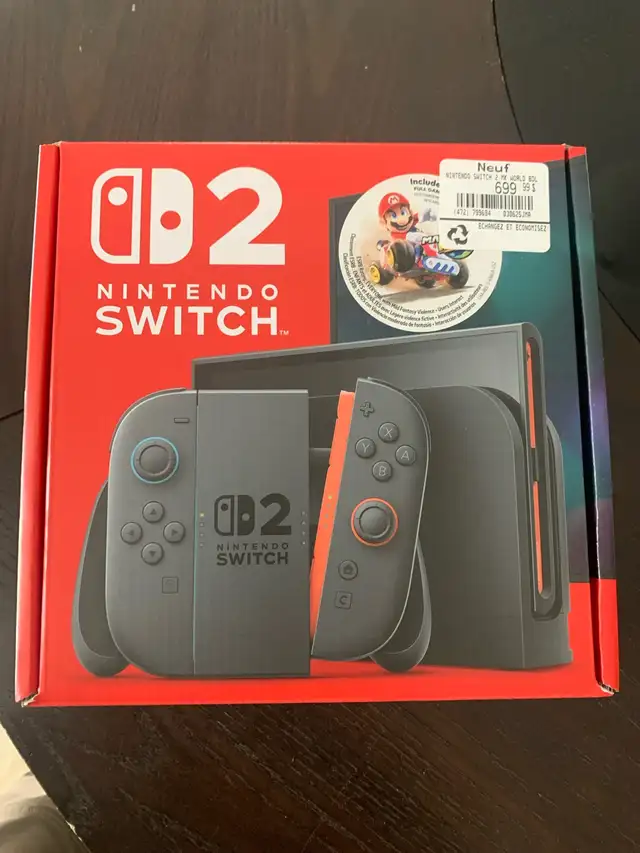 NIB: Switch 2 in Nintendo Switch in Gatineau - Image 2