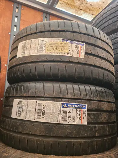 2x new 285 30 ZR20 Michelin Pilot Sport 4S Brand new tires. Never mounted. Price is for the pair