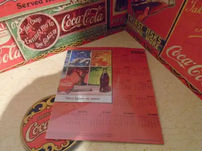 Petit calendrier coca-cola 2004/Small coca-cola calendar 2004, View more