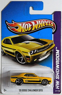 Hot Wheels 1/64 '08 Dodge Challenger SRT8 Diecast Car