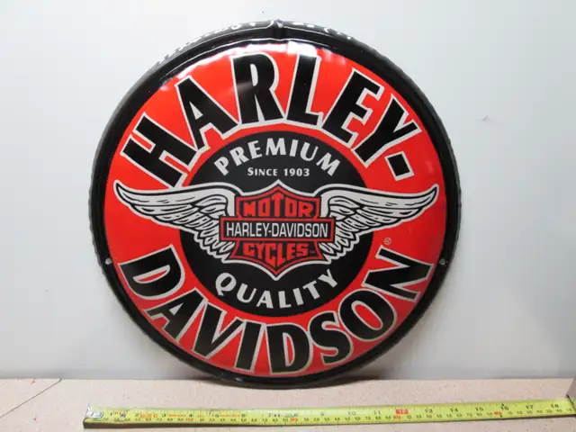 Harley Davidson Motor Cycle Plaques. ( REPRODUCTIONs ) in Motorcycle Parts & Accessories in Hamilton - Image 8