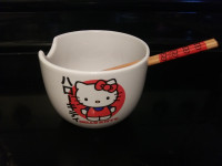 *BRAND NEW* Hello Kitty Ramen Bowl & Chopsticks