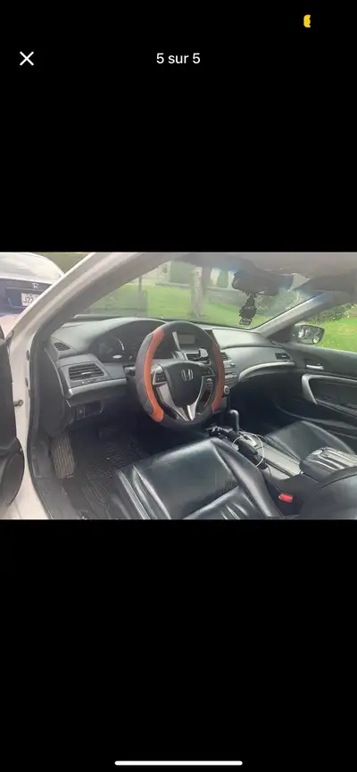 Honda Accord EX-L 2008 Coupé 153 000 km – Très bien entretenue Cuir, toit ouvrant, sièges chauffants...