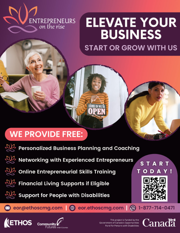 Start or Grow Your Business – Free Entrepreneurial Training in Other in Victoria