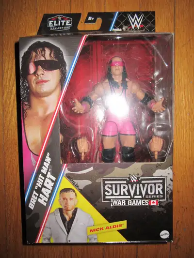 Bret Hitman Hart WWE Survivor War Games Elite, View more