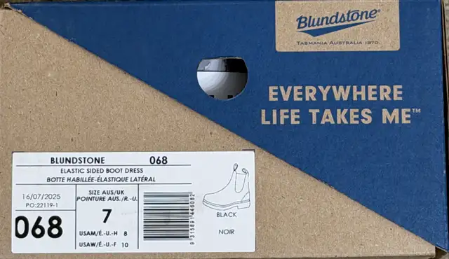 $70 OFF - Brand New In Box Chisel Toe Blundstones in Men's Shoes in City of Toronto - Image 3