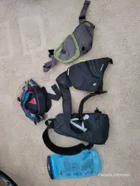Bags , hiking , water bladder ,various