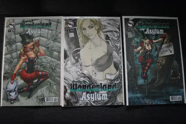 Grimm Fairy Tales: Wonderland: Asylum Complete Comic Series