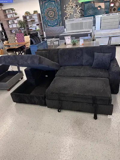 Family Sectional Sofa Bed Pull-Out Sleeper design Bed New Comfor, View more