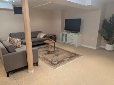 Basement Apartment - Renting out our fully-furnished large one-bedroom basement apartment in Heartla...