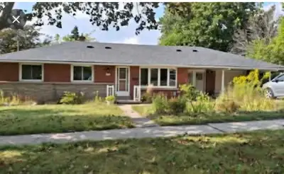 Main floor with 4 bedroom 1 full bathroom. Parking available close to fairview mall.