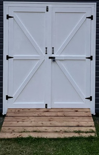 New Shed Doors