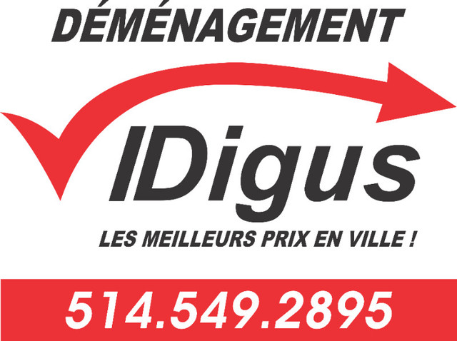 Déménagement Meilleur prix en ville à partir de 65$ 514-993-2895 dans Déménagement et entreposage  à Ville de Montréal - Image 2