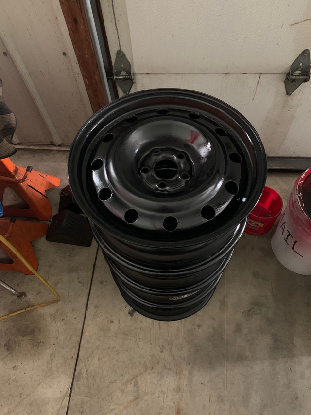 STEEL RIMS set of Four in Tires & Rims in Chatham-Kent - Image 2