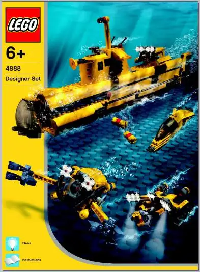 Lego Creator, Underwater exploration set 4888, View more